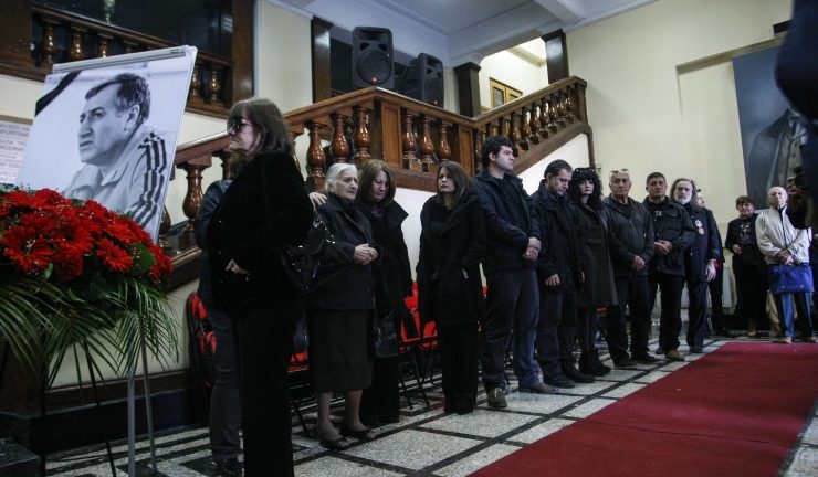 снимка на погребален ритуал на погребална агенция Харон